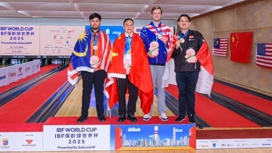 Packy Hanrahan earns bronze for only Team USA medal in singles at 2025 IBF World Cup; China, Malaysia take golds