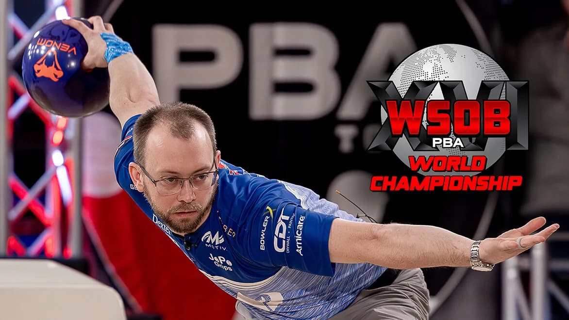 Leader E.J. Tackett, next 3 players maintain positions through first advancers round of 2025 PBA World Championship at World Series of Bowling XVI
