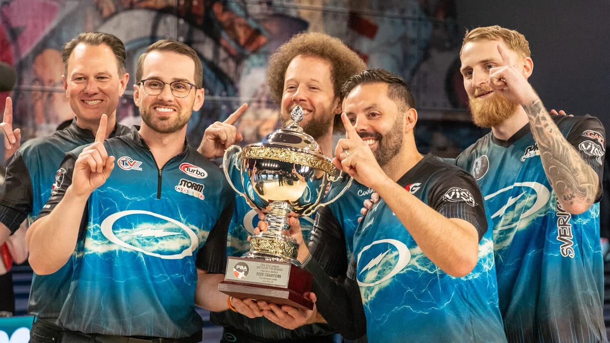 With Jesper Svensson's clutch finish and a blowout, Storm wins the first PBA Elite League: Battle of the Brands title