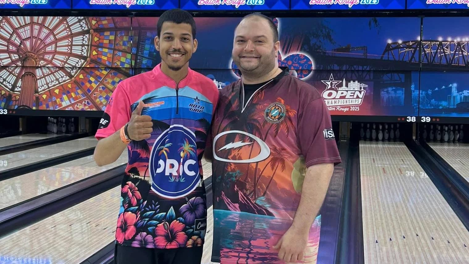 'Quite the ride': Nathan Samuels, Scott Anderson fire 1,483 to take doubles lead at 2025 USBC Open Championships