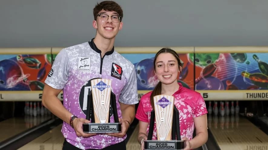 Left-handers rule as Brandon Bohn, Aleesha Oden win 2025 USBC U22 Masters, U22 Queens