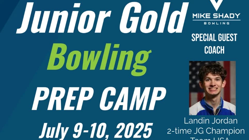 Mike Shady holding Junior Gold Prep Camp at Plaza Bowl in Ripon July 9-10