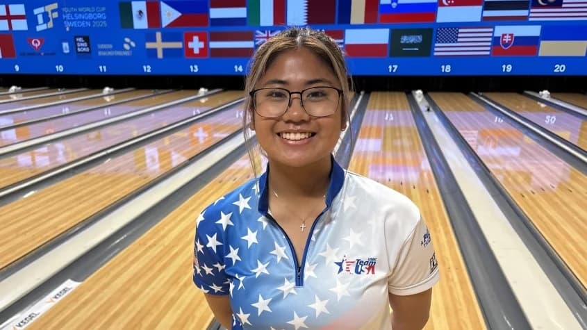 Katelyn Abigania finishes 10th, 45 pins out of bracket play at 2025 IBF Youth World Cup