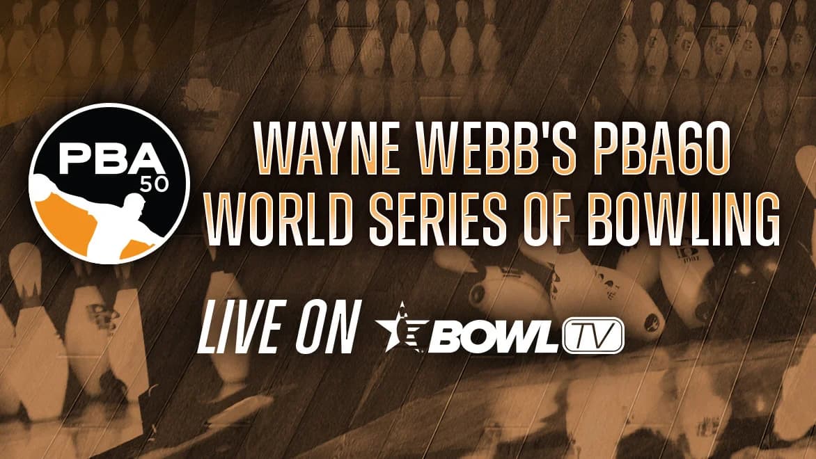 Pete Weber edges host Wayne Webb to lead qualifying at 2025 PBA60 Webb Championship at PBA60 World Series of Bowling