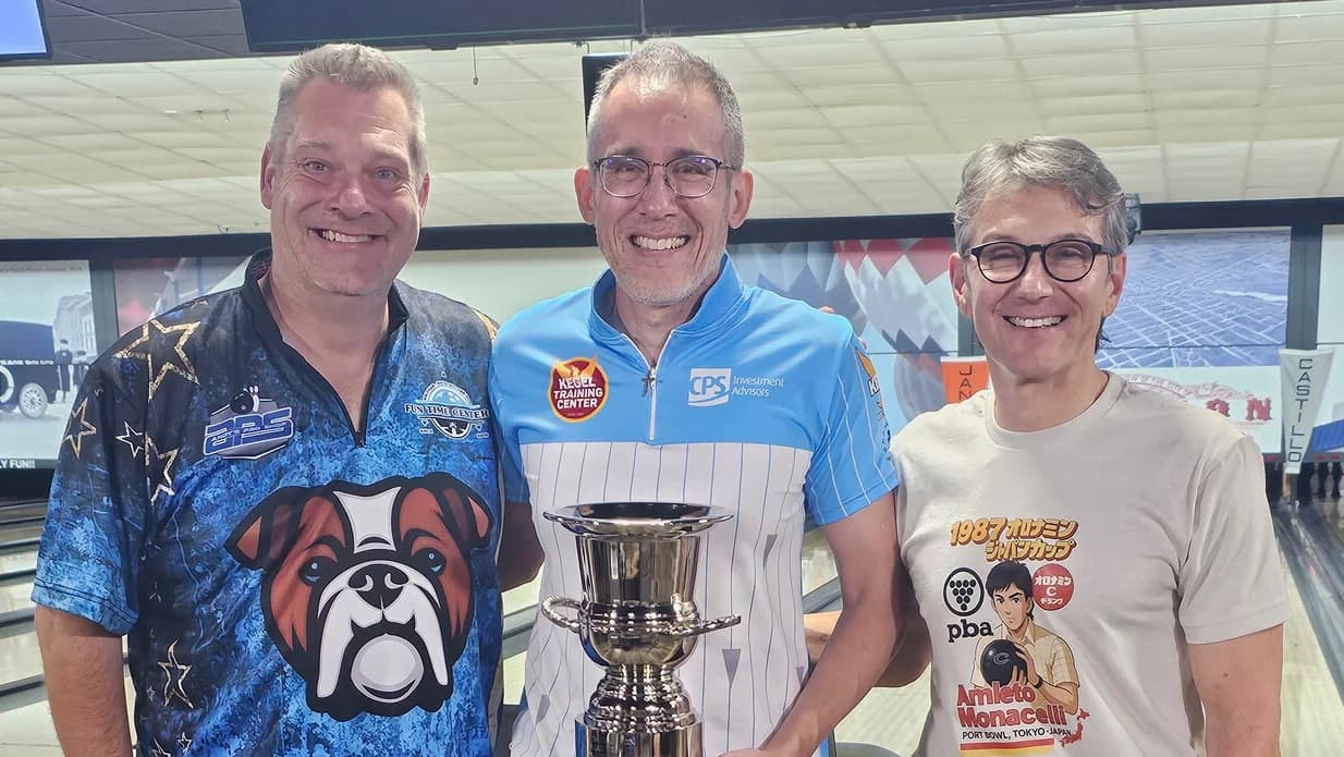 John Janawicz rolls 10th frame double on brutal condition to win 2025 PBA50 Monacelli Championship at PBA50 World Series of Bowling