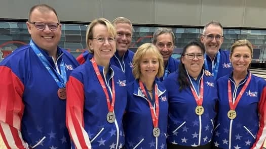 Senior Team USA takes gold in men's singles, women's doubles at 2025 IBF World Seniors Championships