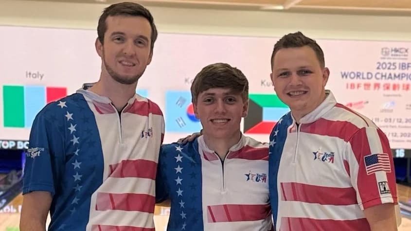 Team USA men miss trios medal round at 2025 IBF World Championships
