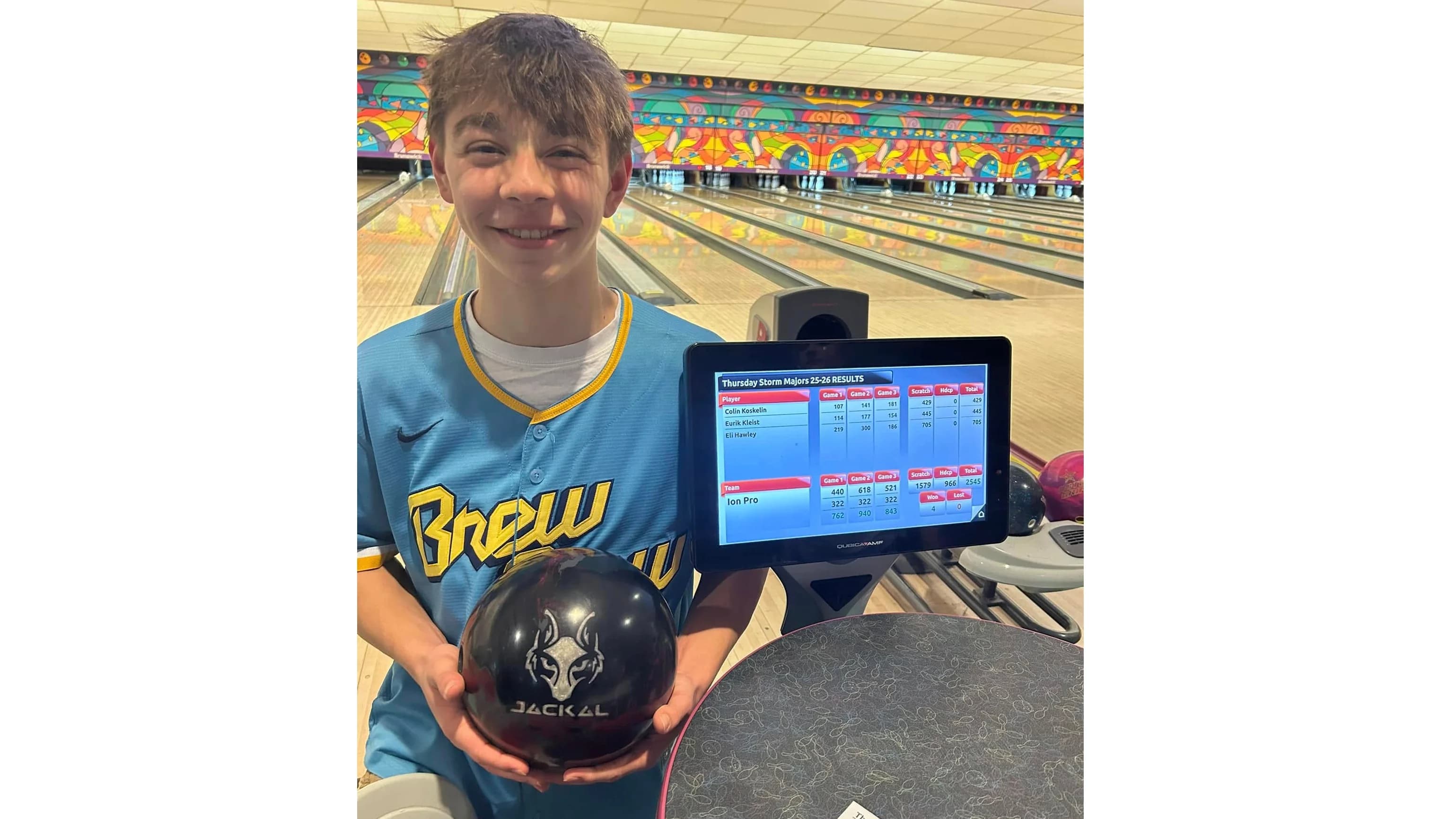 Eli Hawley fires perfect game in 705 series, Brayden Knautz slams 713 to top latest Madison area youth scoring