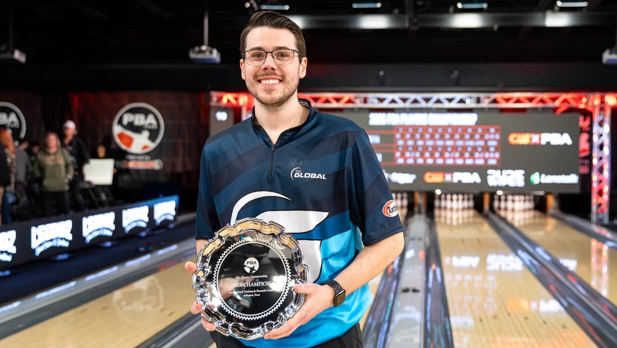 Brandon Bonta etches his name in bowling history with perfect start to career in winning 2026 PBA Players Championship