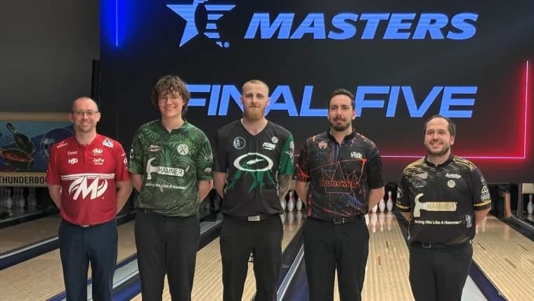 Historic performance sets E.J. Tackett up for history making day Sunday as top seed of 2026 USBC Masters; Eric Jones, Jesper Svensson, Matt Sanders, Boog Krol also make stepladder finals