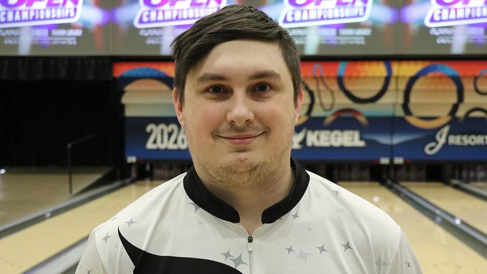 Zachary Bogholtz fires 805 to take singles lead with first notable score of 2026 USBC Open Championships