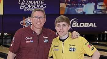 Chris and Ryan Barnes advance as they seek bowling history at 2026 Owen's Craft Mixers PBA Roth/Holman Doubles Championship