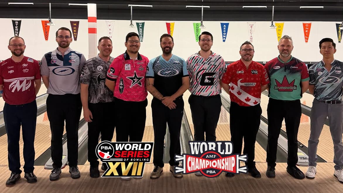 E.J. Tackett a game from double four-peat as top seed of 2026 AMF PBA World Championship at PBA World Series of Bowling XVII