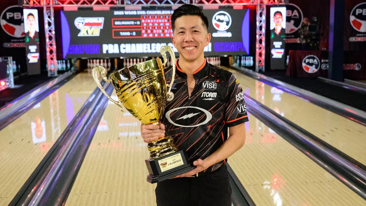 Darren Tang makes history in winning 2026 PBA Chameleon Championship at World Series of Bowling XVII; Jason Belmonte says he 'choked'