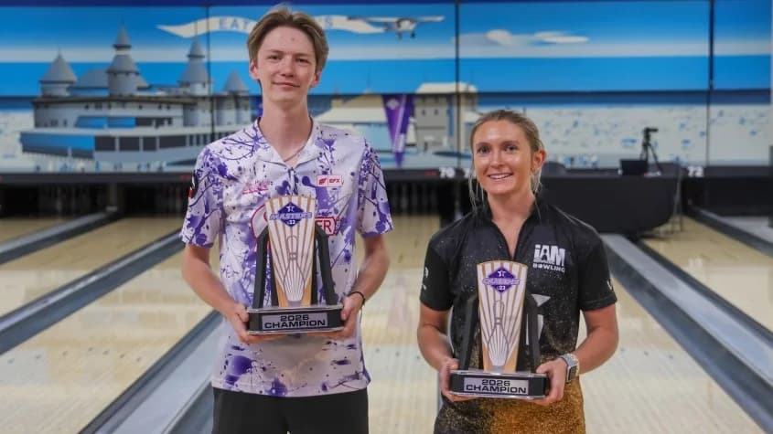 Top seeds Jaysen Spanbauer of Fond du Lac and Melia Mitskavich win 2026 USBC U22 Masters, U22 Queens