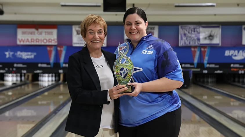 Jordan Snodgrass becomes title-eligible for USBC Hall of Fame with win in 2026 PWBA Barbara Chrisman Classic