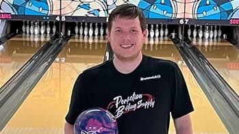 Dylan Macon fires 900 series at South Plains Lanes in Lubbock, Texas