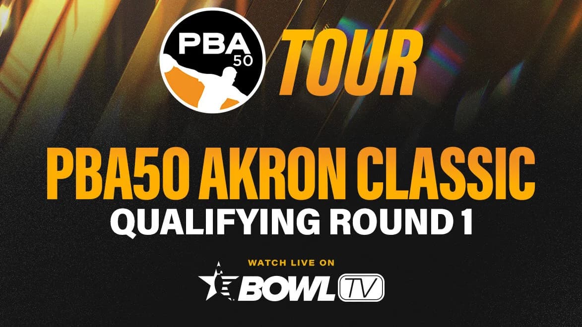 Recovered from finger injury, John Janawicz returns to lead 2026 PBA50 Akron Classic after Day 1