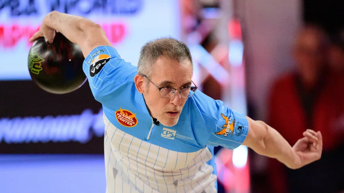John Janawicz averages nearly 260 to lead by 92 pins after Day 1 of 2026 PBA50 Norfolk Classic