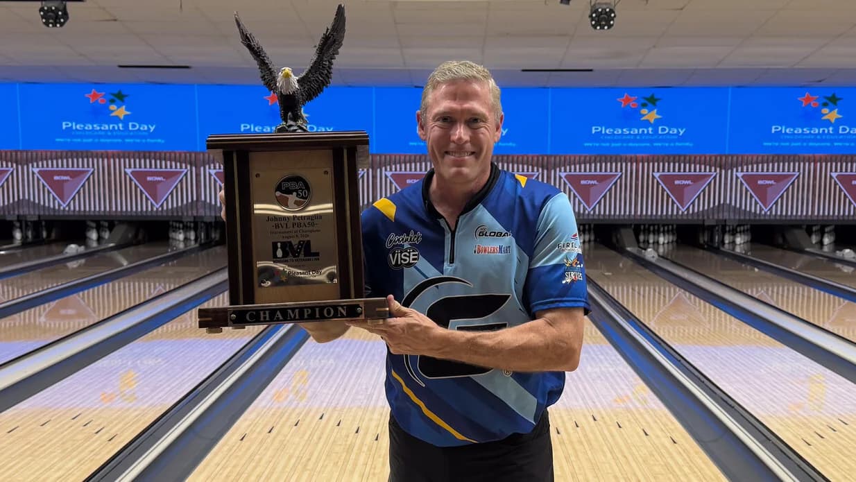 Chris Barnes rebounds from brutal finish to match play to win 2026 Johnny Petraglia BVL PBA50 Tournament of Champions, PBA50 Player of the Year
