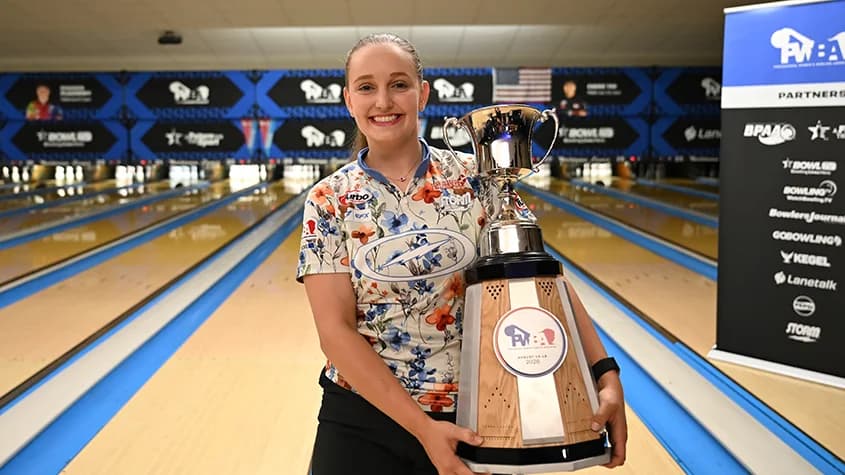 Jillian Martin makes more history in her record-setting career by winning 2026 PWBA Tour Championship