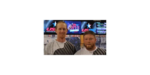 Zimmerman, Blanchard vault into Open Championships doubles lead with 1,464