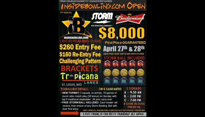 With Storm on board, InsideBowling.com Open will be bigger and better in 2013