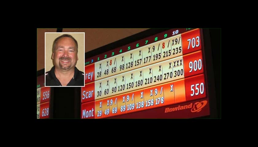 Update: Joe Scarborough's 900 was on Sport compliant pattern but tourney wasn't Sport certified so USBC records it as 'Standard' score