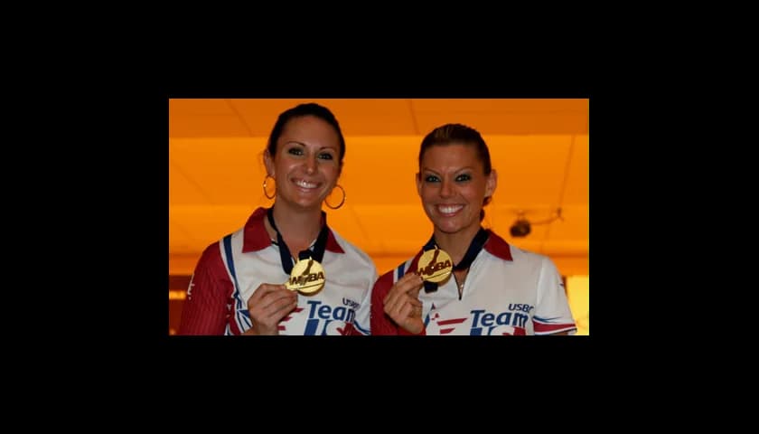 Stefanie Nation, Shannon O'Keefe win all-Team USA battle for women&rsquo;s doubles gold at World Championships
