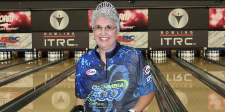 Lucy Sandelin runs stepladder to win 2013 USBC Senior Queens