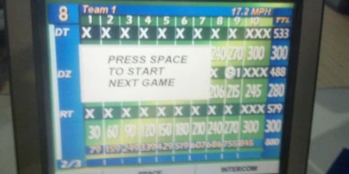 Father and son teammates Dick and Rick Thomas fire 300s in same game; Dick Thomas totals 823, Tom Smyth slams 815, Brian Olson 802