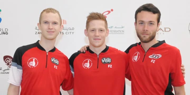 Denmark edges Team USA for trios gold at Men’s World Championships