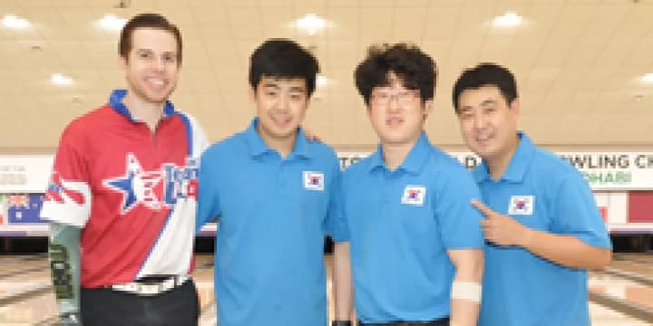 Korea’s Kang Heewon beats Team USA's Mike Fagan for Masters gold at World Men's Championships