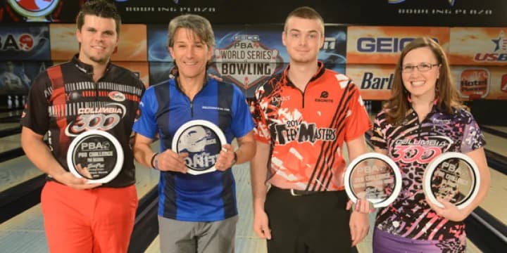 Amleto Monacelli, Josh Blanchard, Missy Parkin, Michael Coffey win segments of PBA Challenge show