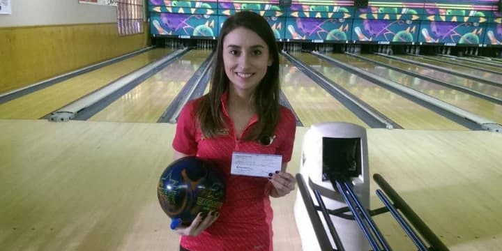 Jackie Carbonetto mows down the men to win Frequency Bowling Tour Year-End tourney
