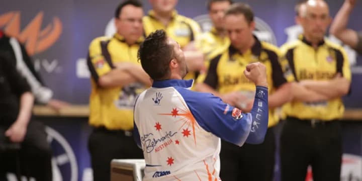 Jason Belmonte, Wes Malott win roll-offs for teams in PBA League