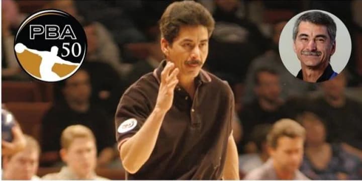 Back from broken leg, Chris Warren takes opening round lead at PBA50 Northern California Classic