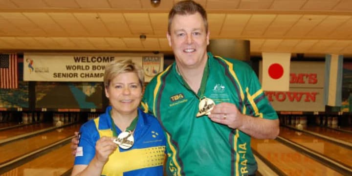 Andrew Frawley, Susanne Olson win Masters gold, Team USA’s Lennie Boresch Jr., Lucy Sandelin silver at World Bowling Senior Championships