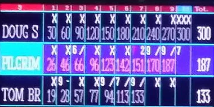  Doug Stittleburg fires 815-300, Marc McDowell, Jon O’Konek, Steve Reiber, Brian Call also reach perfection; Chris Smith slams 730