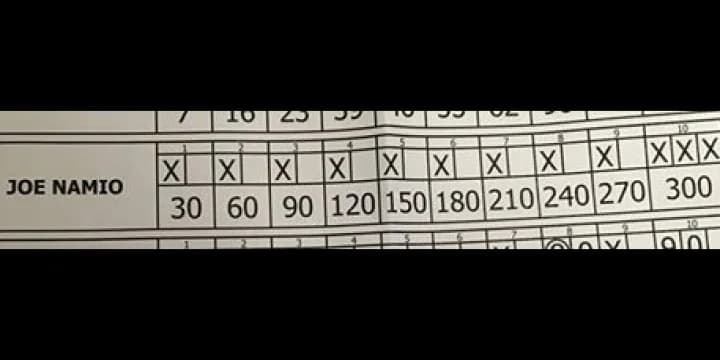 Joe Namio starts season off on perfect note
