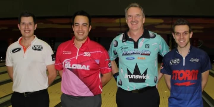 Walter Ray Williams Jr. adds to E.J. Tackett's tough Thursday, making PBA Shark Championship TV finals with Francois Lavoie, Andrew Cain, Matt O'Grady
