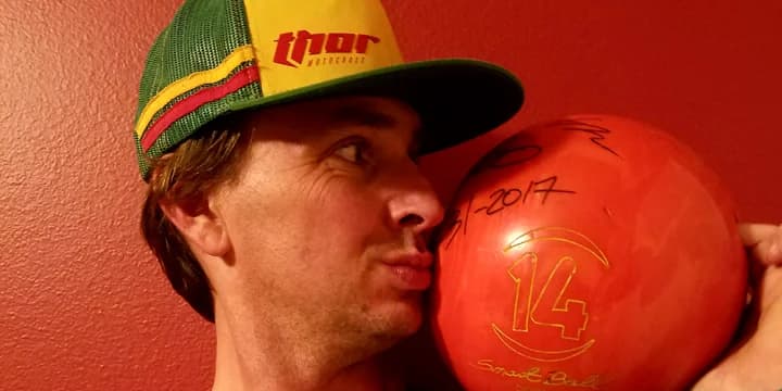 Improbable perfect game with house ball an 'out of body' experience, 117-average bowler says