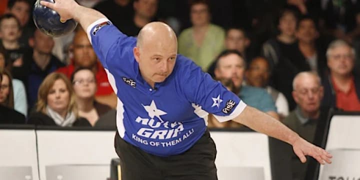 Lennie Boresch credits ball tip from Brian LeClair as he takes first-round lead at PBA50 UnitedHealthcare Sun Bowl In The Villages