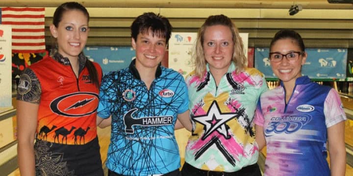 Danielle McEwan makes third straight TV finals, earning top seed for Nationwide PWBA Rochester Open; Shannon Pluhowsky, Kristina Szczerbinski, Clara Guerrero also make TV finals