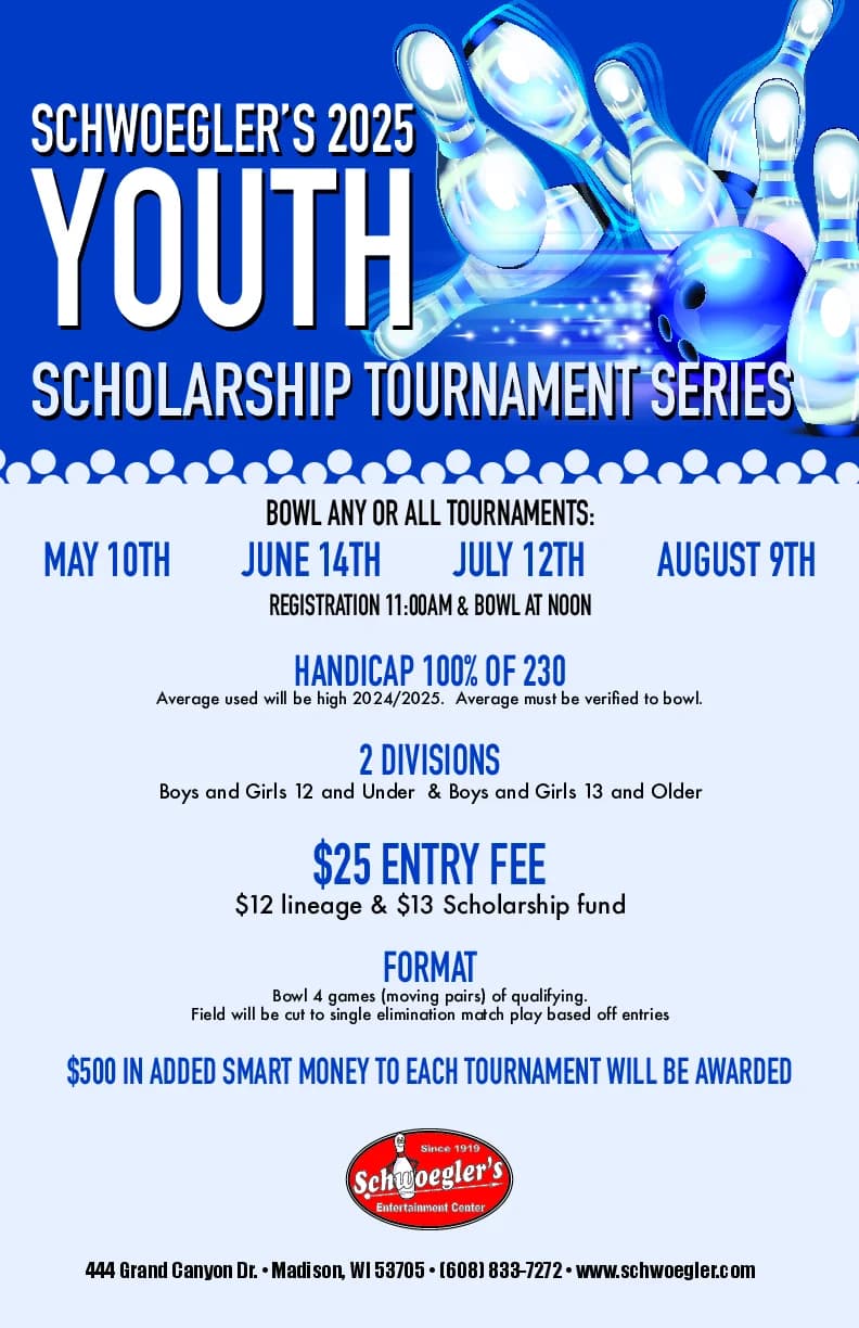 2025 Schwoegler's Youth Scholarship Tournament Series