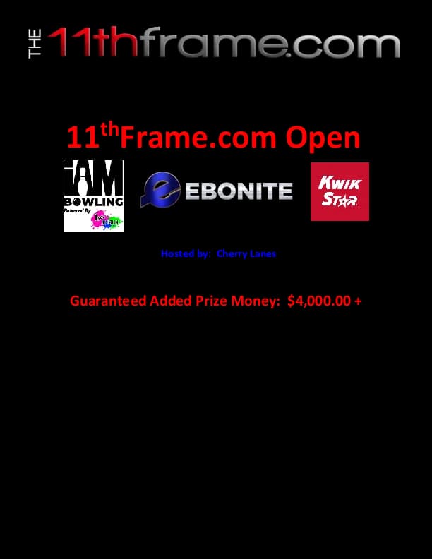 2025 GIBA 11thFrame.com Open flyer