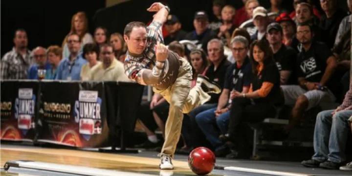 Ronnie Russell maintains lead as lefties Jesper Svensson, Matt Sanders jump to second, third at 2018 PBA Tournament of Champions