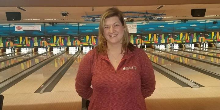 Brittany Pollentier fires 739, 738 in MABA Women's City Tournament to win singles, all-events titles