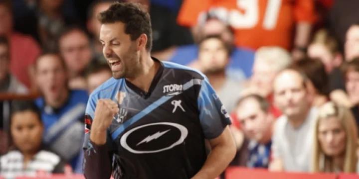 Jason Belmonte continues to dominate Barbasol PBA Players Championship, Roth/Holman PBA Doubles Championship with partner Bill O’Neill after 4 rounds