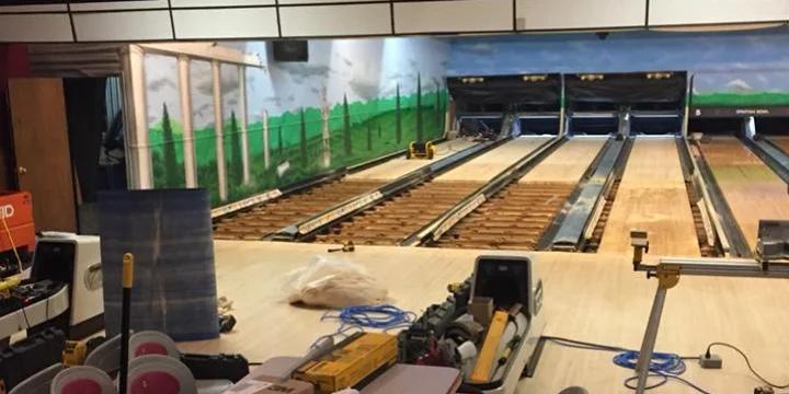 New lanes at Spartan Bowl yield 859 by Brian Call, 837-300 by Nate Sime, 824-300 by Brock Roder